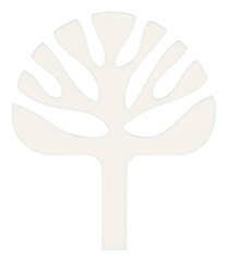 Obraz premium PNG Tree icon plant green leaf.