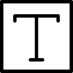 Single isolated icon with outline style icon on white background