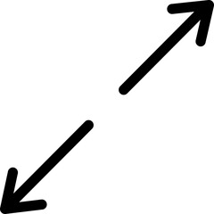 Single isolated icon with outline style icon on white background