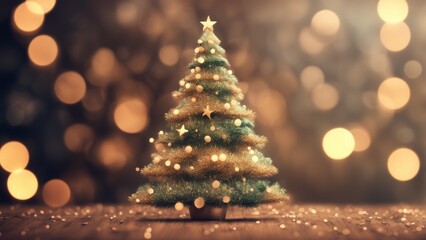 christmas tree in the night