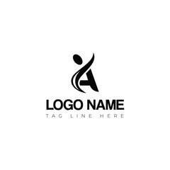Simple Letter A Logo