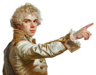 PNG  Duke portrait historical background.