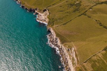 Dancing ledge drone image