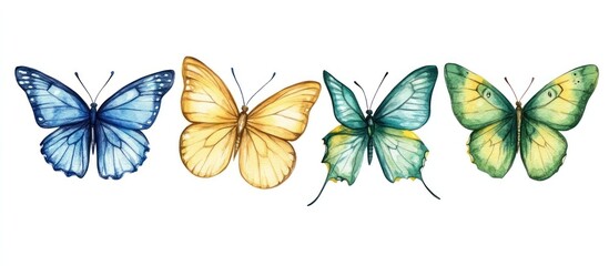 Watercolor Butterfly Illustration