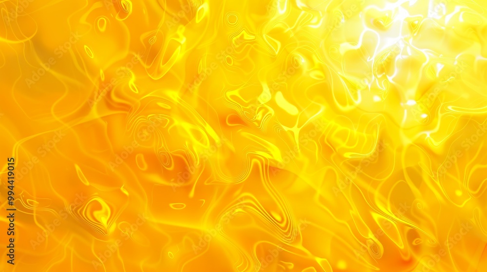 Sticker Yellow_fluid_geometric_texture_explosion_background