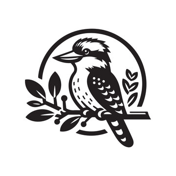recommend clip art: Download Stunning Kookaburra Silhouette Vectors for Print and Digital