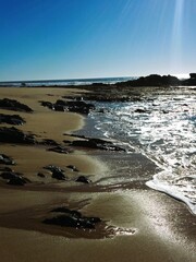 Fototapeta premium Beautiful Scenic Beach Landscape Photo