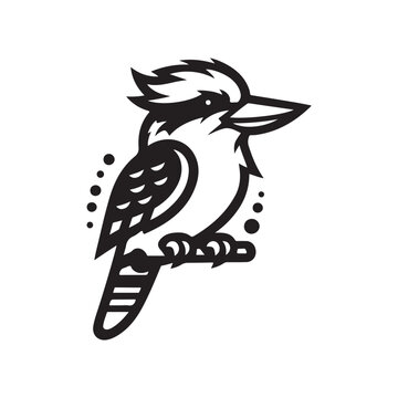 recommend clip art: Download Stunning Kookaburra Silhouette Vectors for Print and Digital