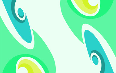 colorful abstract background banner design vector illustration with empty space for text