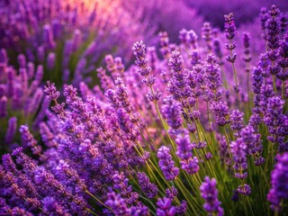 Naklejka premium Serene Lavender Purple Background for Creative Projects, Design, Textures, and Aesthetic Purposes