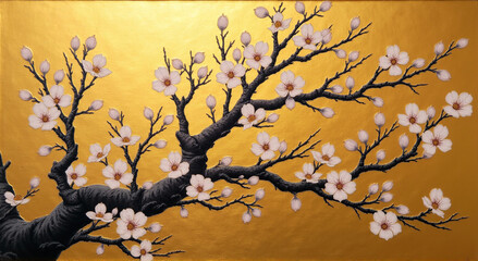 Fototapeta premium autumn tree branch