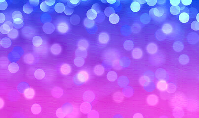 Purple bokeh background banner for Party, ad, event, poster and various design works