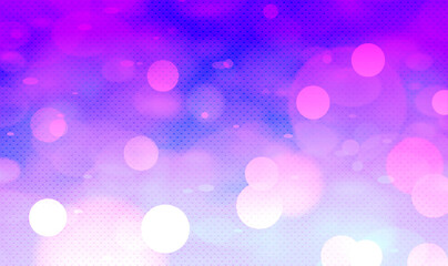 Purple bokeh background banner for Party, ad, event, poster and various design works