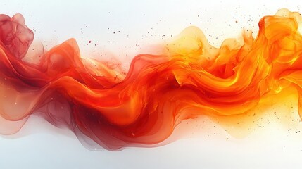 vibrant flames of orange and red dance against a stark white background creating a dynamic border that emphasizes heat and energy the texture feels alive vibrant and fierce