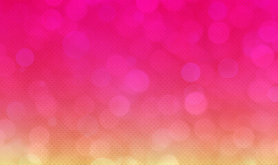 Pink bokeh background banner for Party, ad, event, poster and various design works