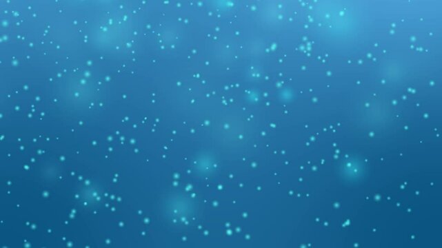 animation of particles on colored background, christmas background