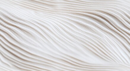 Obraz premium Abstract white wavy lines pattern background texture