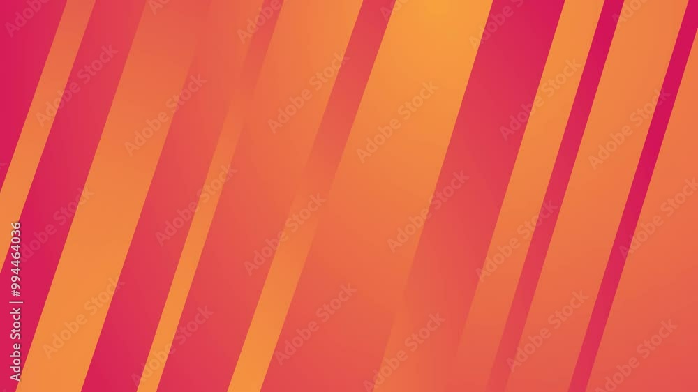 Aufkleber gradient background loop colorful orange red 4k horizontal
