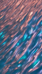 Abstract iridescent water surface texture close up wallpaper Surreal art aquatic pattern vertical