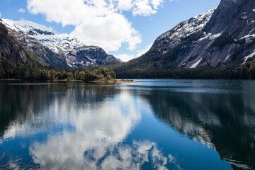 Fototapeta premium lake reflection
