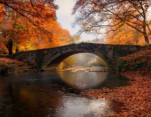 Otoño en el Puente Antiguo
