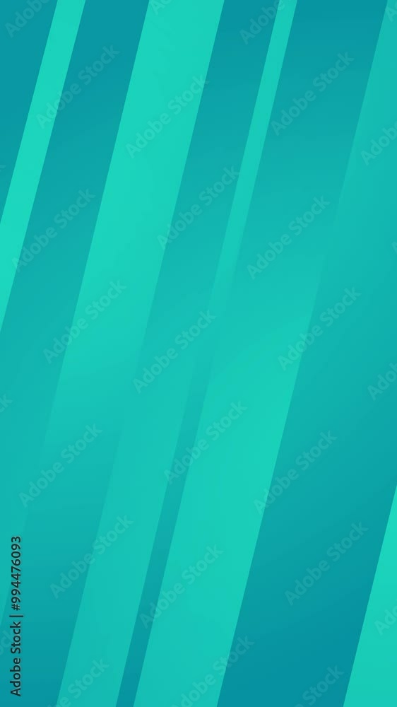 Poster gradient background loop colorful green turquoise 4k vertical