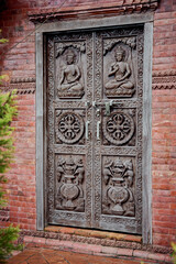 Tempel Tür in Nepal