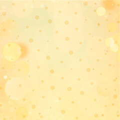 Yellow bokeh background for banner, poster, event, celebrations, story, and various design works