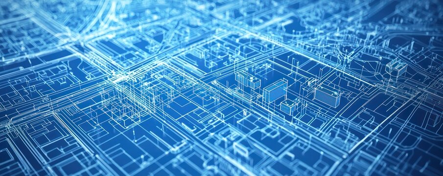 Blueprint for an urban air quality monitoring network, detailing sensor placements and data management centers