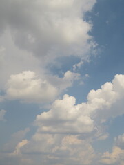 blue sky with clouds