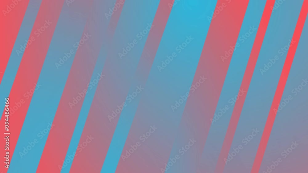 Aufkleber gradient background loop colorful blue red 4k horizontal