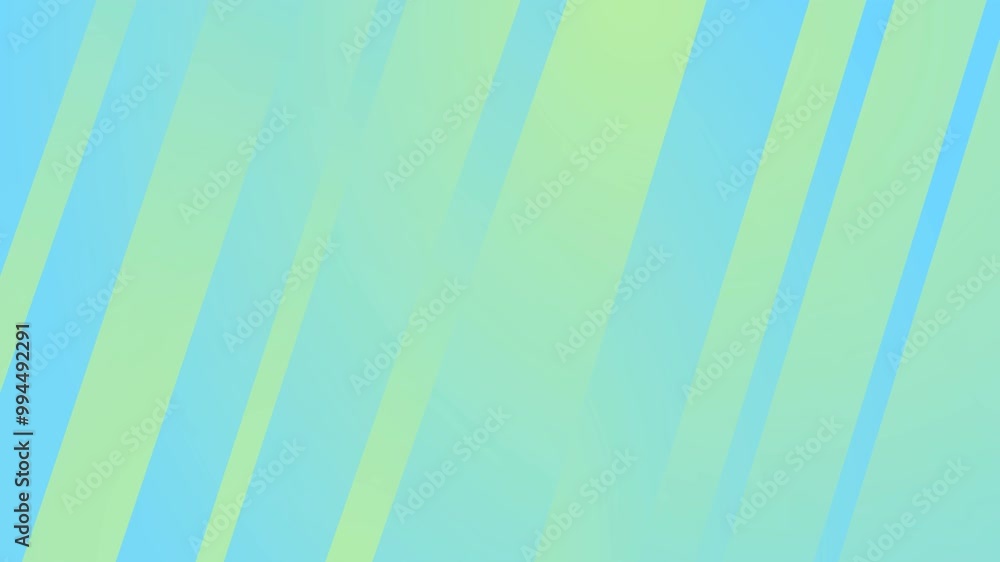 Poster gradient background loop colorful light green light blue 4k horizontal