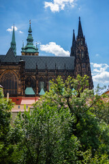 Obraz premium prague praha praga visit praga Hradczany panorama czech panorama view