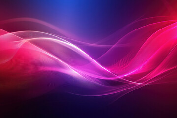 Abstract background forming flowing purple pink waves pattern