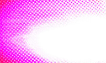 Obraz premium Pink and white color gradient design background, Modern horizontal design suitable for Online web Ads, Posters, Banners, social media, covers, evetns and various design works