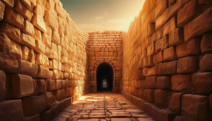 Naklejka premium the town