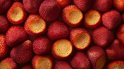 The Sweet Allure of Strawberries Inspired a Juicy and Playful Pattern