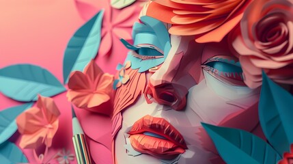 Detailed of Paper Cut Art Techniques with Style