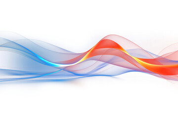 Obraz premium PNG Dynamic lines and shapes light abstract glowing.
