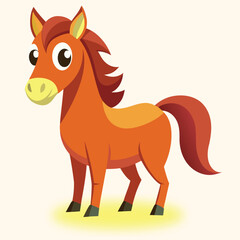Horse-cartoon-illustration