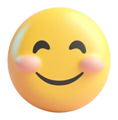 Fototapeta premium PNG Laugh emoji face anthropomorphic representation.