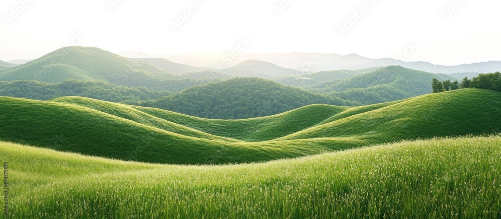 Wall mural Rolling Green Hills