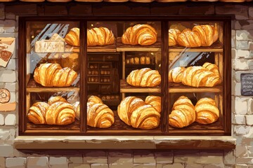 There is something intoxicating about a Parisian bakery's tempting display of golden croissants