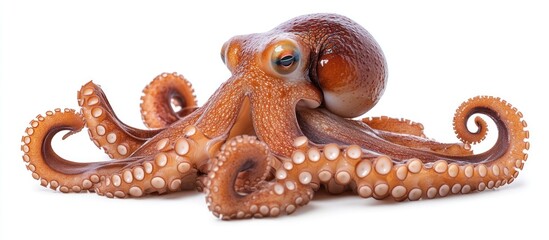 Fototapeta premium Octopus Portrait