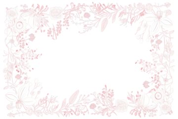 PNG Cute doodle ornament frame backgrounds graphics pattern.