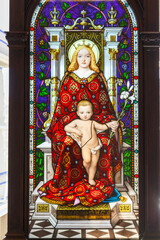 stained glass window