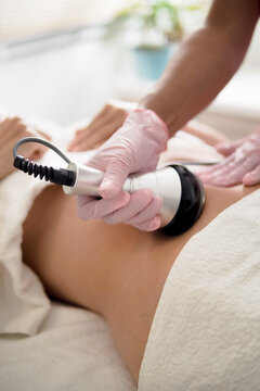 Professional massage at home using modern equipment