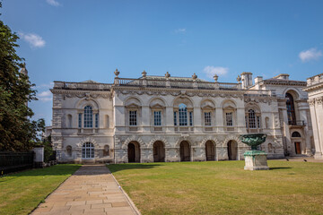 Cambridge, United Kingdom - August 23 2024 "Lovely architecture of Cambridge during the morning"