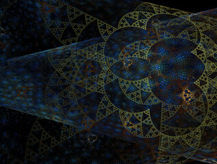 Imaginatory fractal abstract background Image