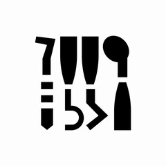 kitchen tools restaurant icon sign vector